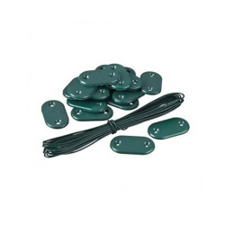 6050390 SET DE FIXATION POUR CANISSES PLASTIQUE VERT 26 ATTACHES