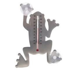 6080106 THERMOMETRE MURAL EXT METALVENTOUSE GRENOUILLE