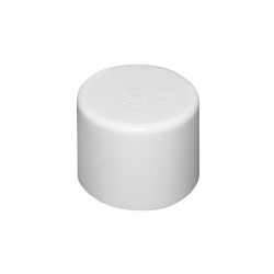 Platinium - Bouchon PVC blanc Ø25mm