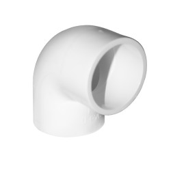 Platinium - Coude PVC blanc Ø20mm