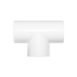 Platinium - T PVC blanc Ø32mm