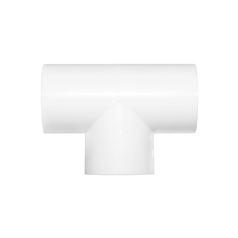 Platinium - T PVC blanc Ø32mm