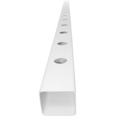 Platinium - Tube Aéro PVC blanc 20 plantations - 10x10cm x 4m