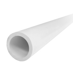 Platinium - Tube PVC blanc Ø20mm / épaisseur 2mm x 1m