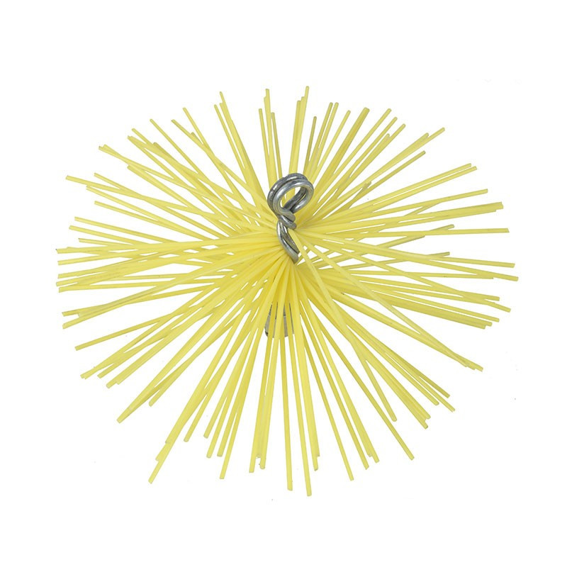Ribitech - Hérisson rond en nylon 200mm filetage M 12x175 Ribitech - Hérisson rond en nylon 200mm filetage M 12x175