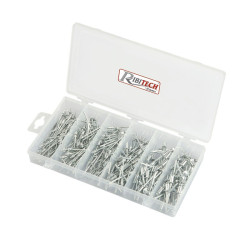 Ribitech - Lot 320 rivets en coffret