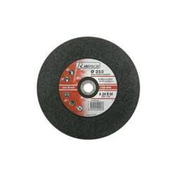 Ribitech - Disque Abrasif Ø350 Tronçonner Acier Plat 350X3X25,4