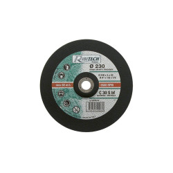 Ribitech - Disque Abrasif Ø230 Tronçonner Matériaux 230X3,2X22,2