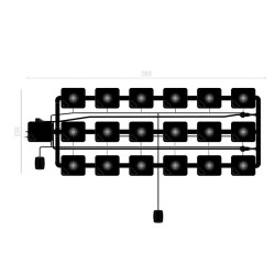 RDWC SYSTEM 3 ROWS ORIGINAL 18+1