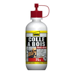 UHU - Colle à bois Prise Rapide - 75G