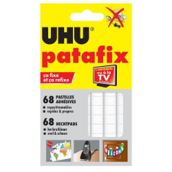 UHU - Patafix Blanc - 68 pastilles