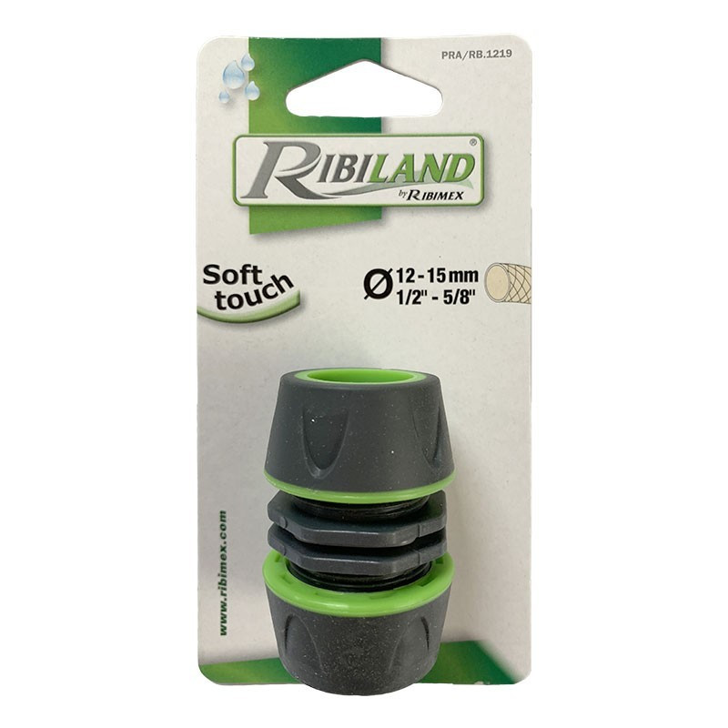 Ribiland - Raccord rapide libre bi matière 12/15mm