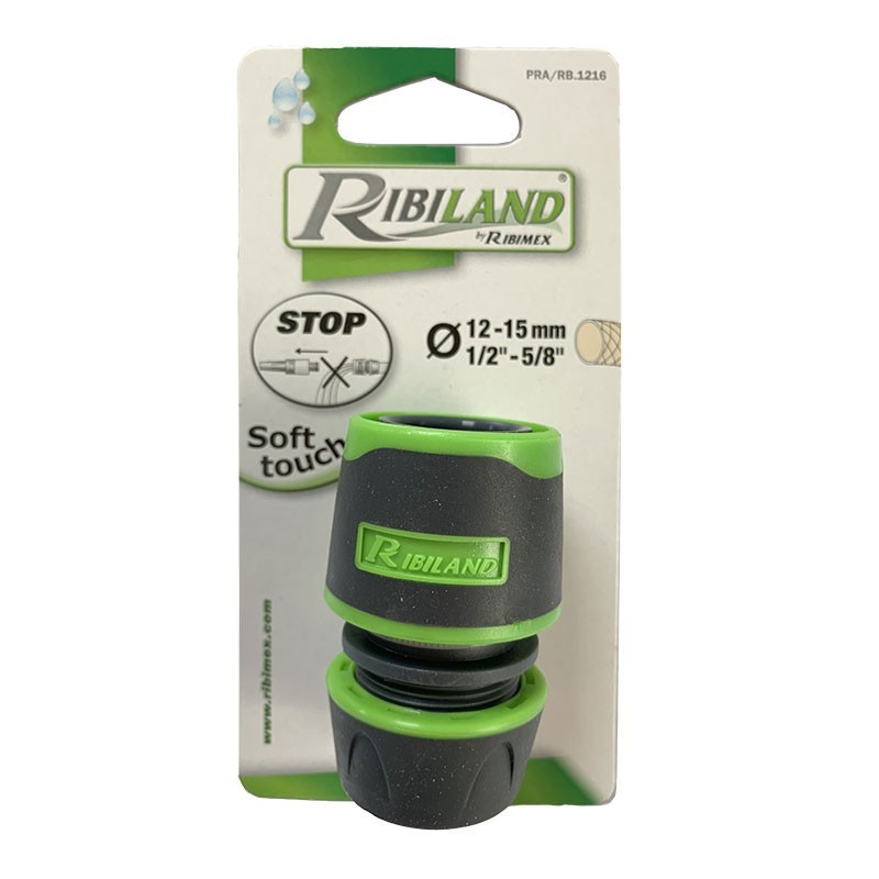 Ribiland - Raccord rapide Stop bi matière 12/15mm