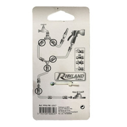 Ribiland - Raccord rapide Stop bi matière 12/15mm