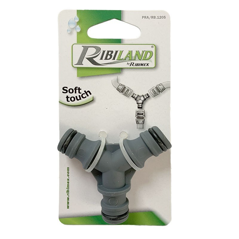 Ribiland - Raccord rapide Stop universel bi-matière 12-15-19mm