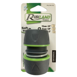 Ribiland - Raccord réparateur universel bi-matière 12/15 et 19mm