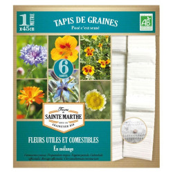 La ferme Sainte Marthe -  Tapis de Fleurs Comestibles et Utiles en mélange