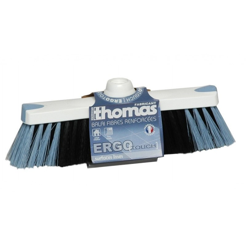 Brosserie Thomas - Balai d'intérieur fibre souple Ergotouch - 28 cm