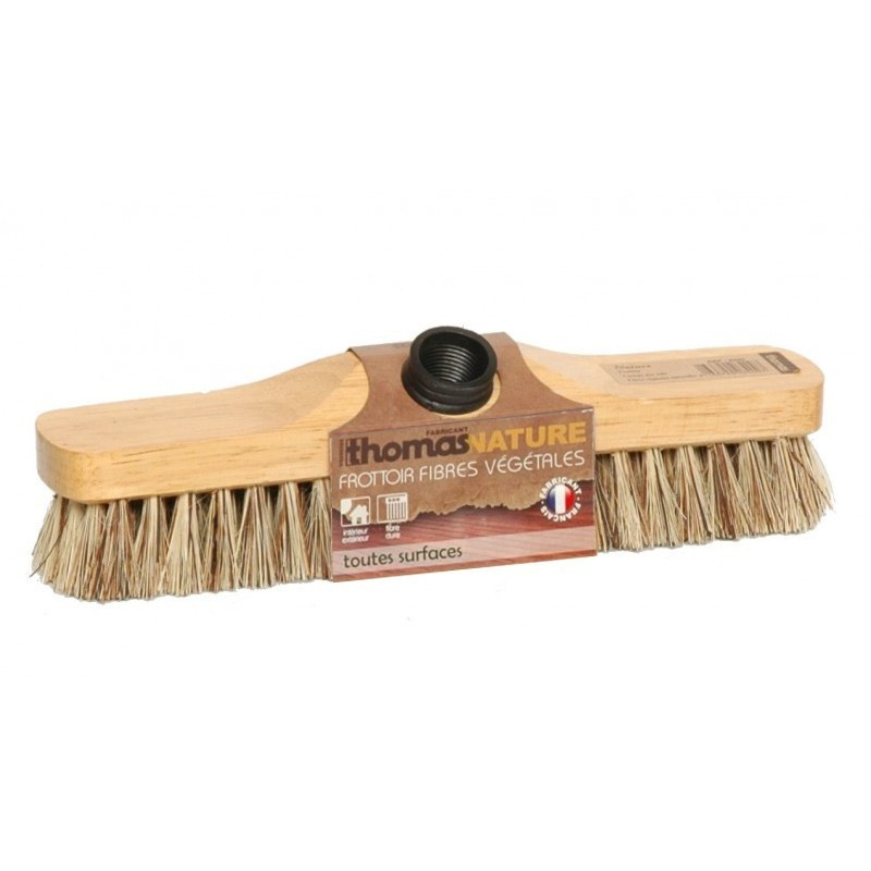 Brosserie Thomas - Balai brosse frottoir renforcé ''Nature'' - 29 cm