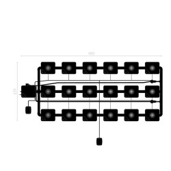 RDWC SYSTEM 3 ROWS LARGE 18+1 CON DIFFUSORE TUBOFLEX