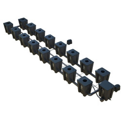 RDWC SYSTEM 2 ROWS LARGE 16+1 WITH TUBOFLEX DIFFUSER