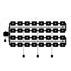 RDWC SYSTEM 4 ROWS ORIGINAL 32+1