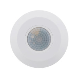 Elexity - Détecteur de mouvement extraplat 360° blanc- Plafonnier