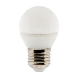 Ampoule LED sphérique 6W E27 2700K 470 Lumens Elexity