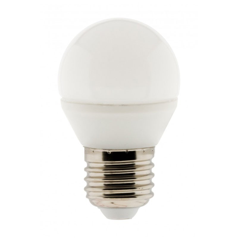 Ampoule LED sphérique 5W E27 2700K 400 Lumens Elexity Ampoule LED sphérique 5W E27 2700K 400 Lumens Elexity