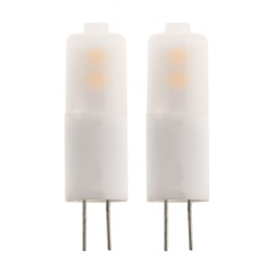 Lot de 2 ampoules LED Pépite G4 1.5W 2700K 100 Lumens Elexity