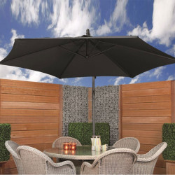 Tuindeco - Parasol le Mans anthracite