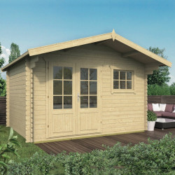 Tuindeco - Chalet bois massif 10,2 m² - 28 mm - Ingmar