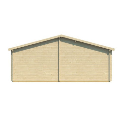 Tuindeco - Chalet bois massif 44,3 m² - 70mm - Qualité résidentielle - Ardee