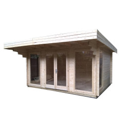 Tuindeco - Chalet bois massif 13,1 m² - 45 mm - Lory