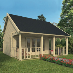 Tuindeco - Chalet bois massif 30,6 m² -  45 mm - Olaug