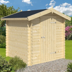 Tuindeco - Cabanon bois massif  3,5m² - 19mm -  Argo