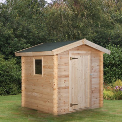 Tuindeco - Cabanon bois massif  3,5m² - 19mm -  Argo