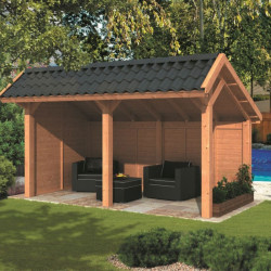 Tuindeco - Bâtiment modulaire pour jardin Bergen L type 2