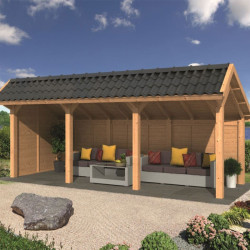 Tuindeco - Bâtiment modulaire pour jardin Bergen L type 6