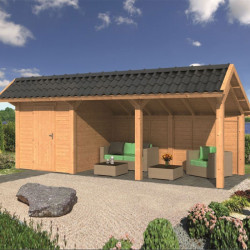 Tuindeco - Bâtiment modulaire pour jardin Bergen L type 7