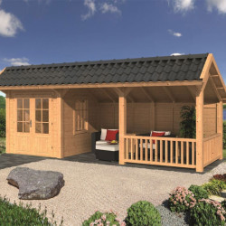 Tuindeco - Bâtiment modulaire pour jardin Bergen L type 8