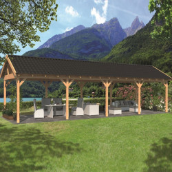 Tuindeco - Bâtiment modulaire pour jardin Hamar XL type 9