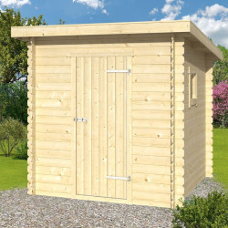 Tuindeco - Cabanon bois massif 4,2m² - 19mm - Eigo