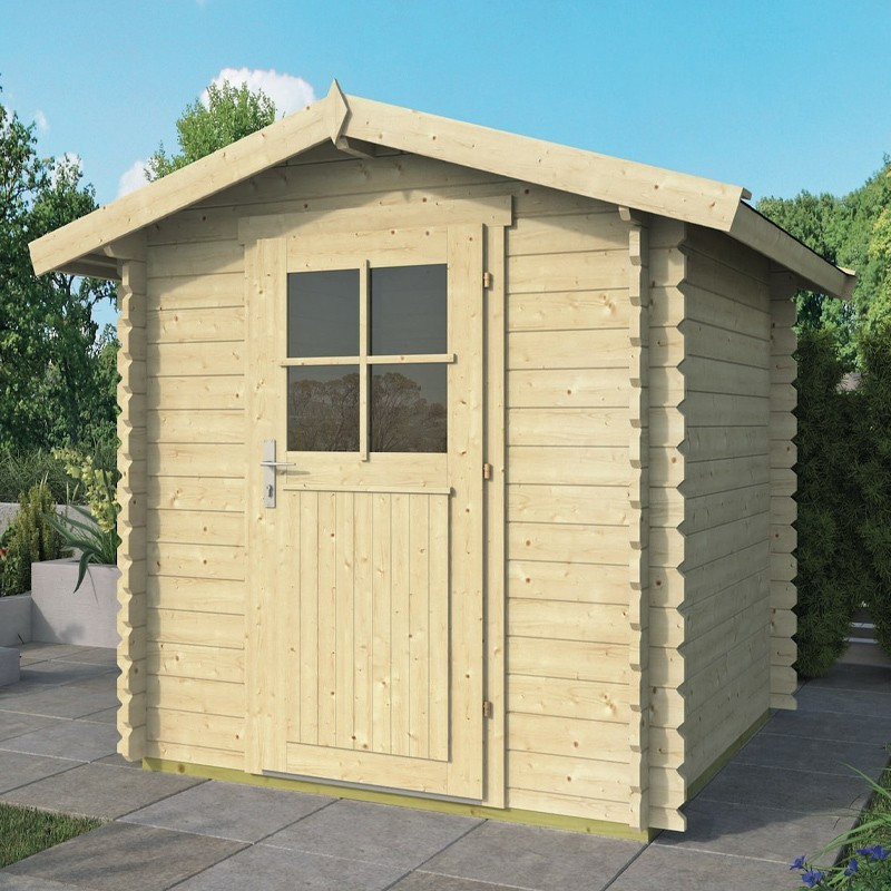 Tuindeco - Cabanon bois massif  3,2m² - 28mm -  Richard