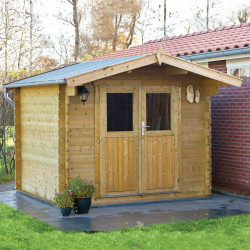 Tuindeco - Cabanon bois massif  5,2m² - 28mm -  Gitte