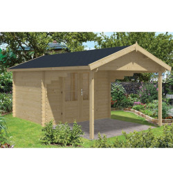 Tuindeco - Chalet bois massif 6,8 m² - 28 mm - Georg