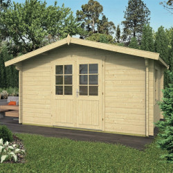 Tuindeco - Chalet bois massif - 10,6 m² - 40 mm - Dyre