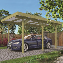 Tuindeco - Carport Simple / Annexe - 300 x 500 cm