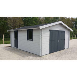 Tuindeco - Garage en bois Rydell 26m² -  470 x 570 cm
