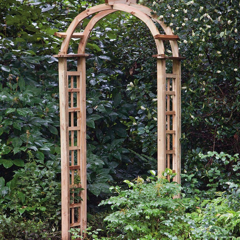 Tuindeco - Ensemble complet pour pergola arquée - l120 X P54 X H254 cm